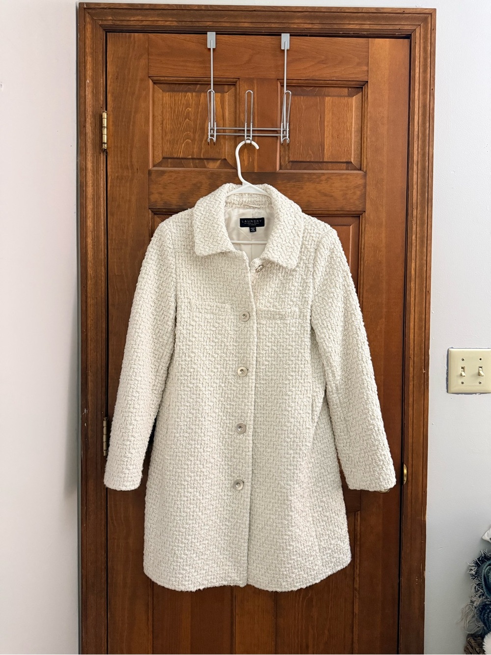 Laundry by Shelli Segal Button-Up Coat